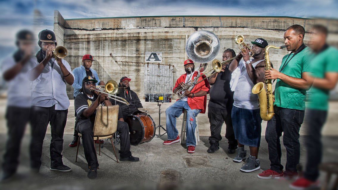 HOT 8 BRASS BAND with Evolver Ocelot and Catfish & Sons - Oct. 21